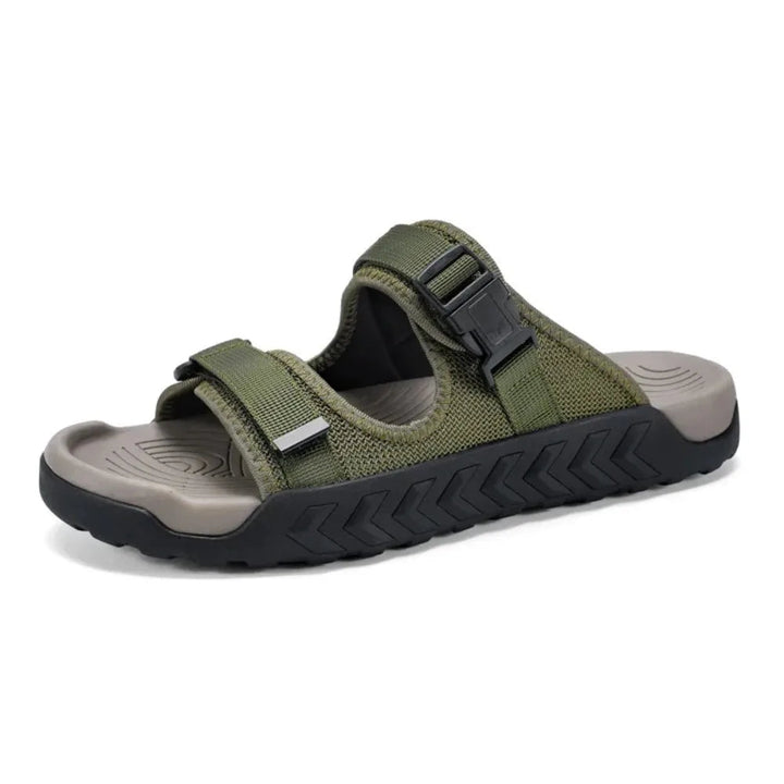 Side profile of Unisex Outdoor Adventure Sandals, ergonomic design for active lifestyle