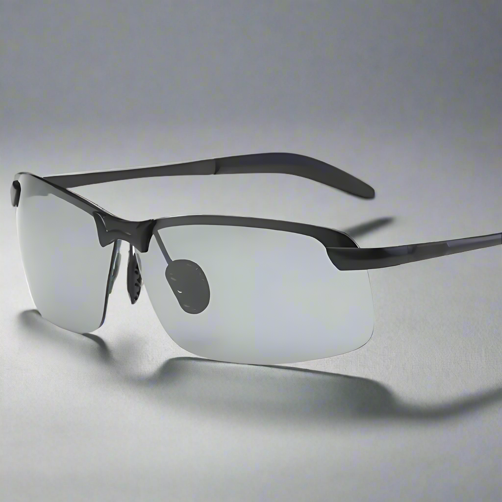 Unisex Photochromic Polarized Sports Sunglasses with UV400 protection. Ideal outdoor eyewear for active individuals.