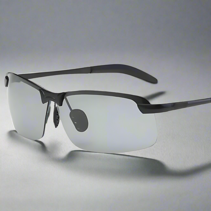 Unisex Photochromic Polarized Sports Sunglasses with UV400 protection. Ideal outdoor eyewear for active individuals.
