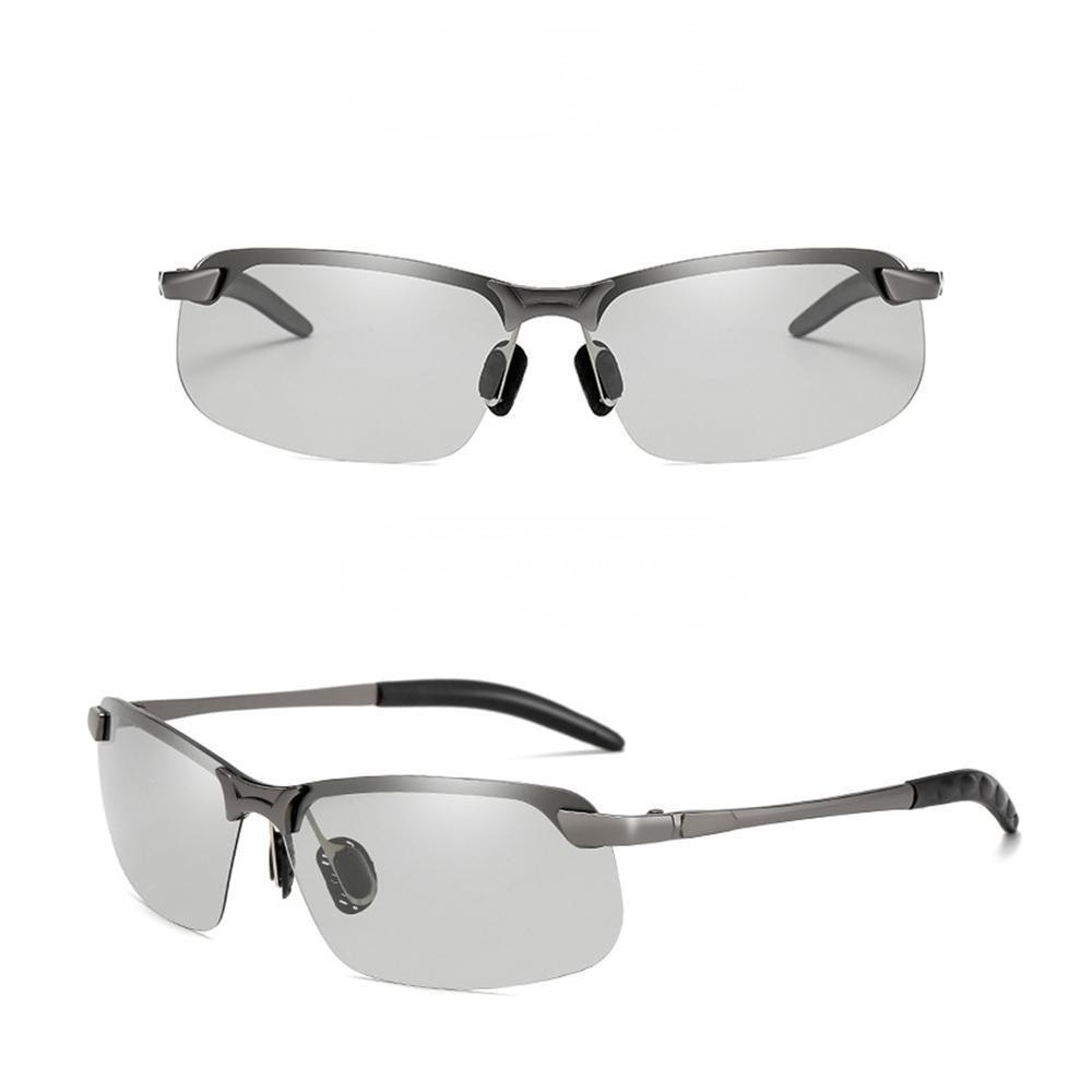 Durable unisex sports sunglasses. Photochromic polarized UV400 lenses offer superior eye protection for all outdoor activities.