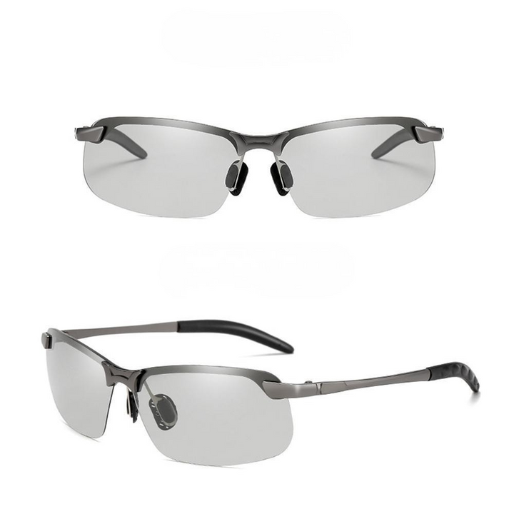 Durable unisex sports sunglasses. Photochromic polarized UV400 lenses offer superior eye protection for all outdoor activities.