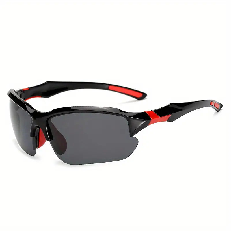 Premium athletic eyewear: Unisex polarized sunglasses, UV protection & glare reduction for outdoor sports.