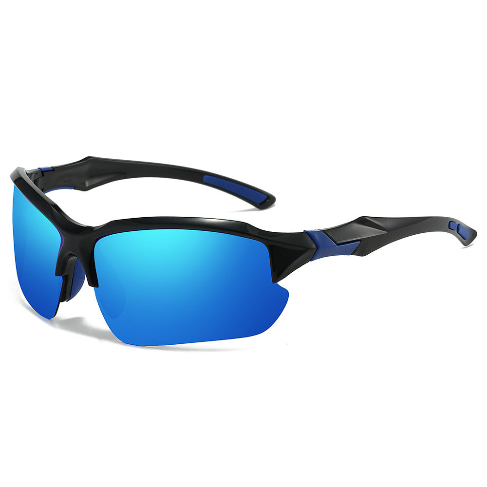 Anti-glare polarized sports sunglasses for clear vision & ultimate sun protection.