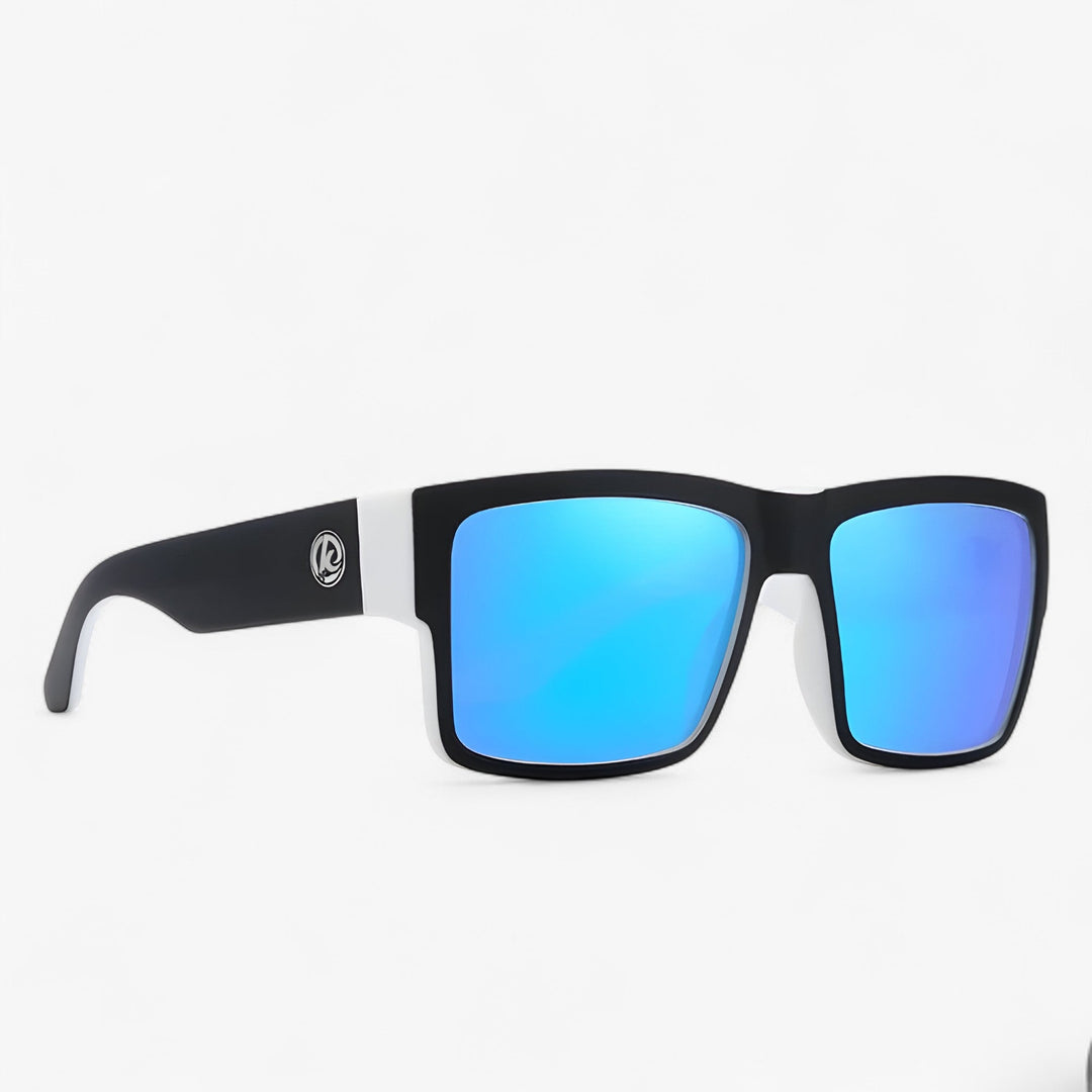 Lightweight Stratos polarized sports sunglasses with UV protection for enhanced athletic performance and anti-glare.