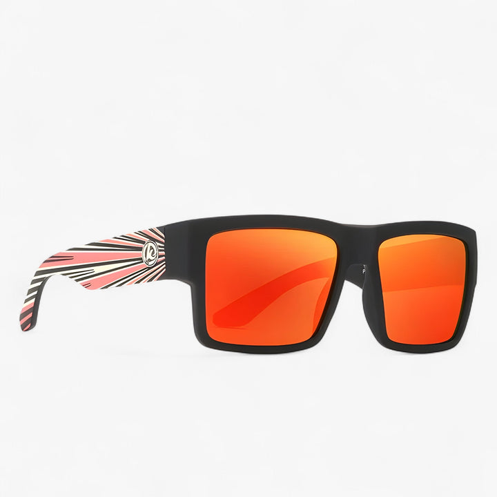 Polarized Stratos sports sunglasses: windproof, UV protection, anti-glare. Perfect for cycling & running.