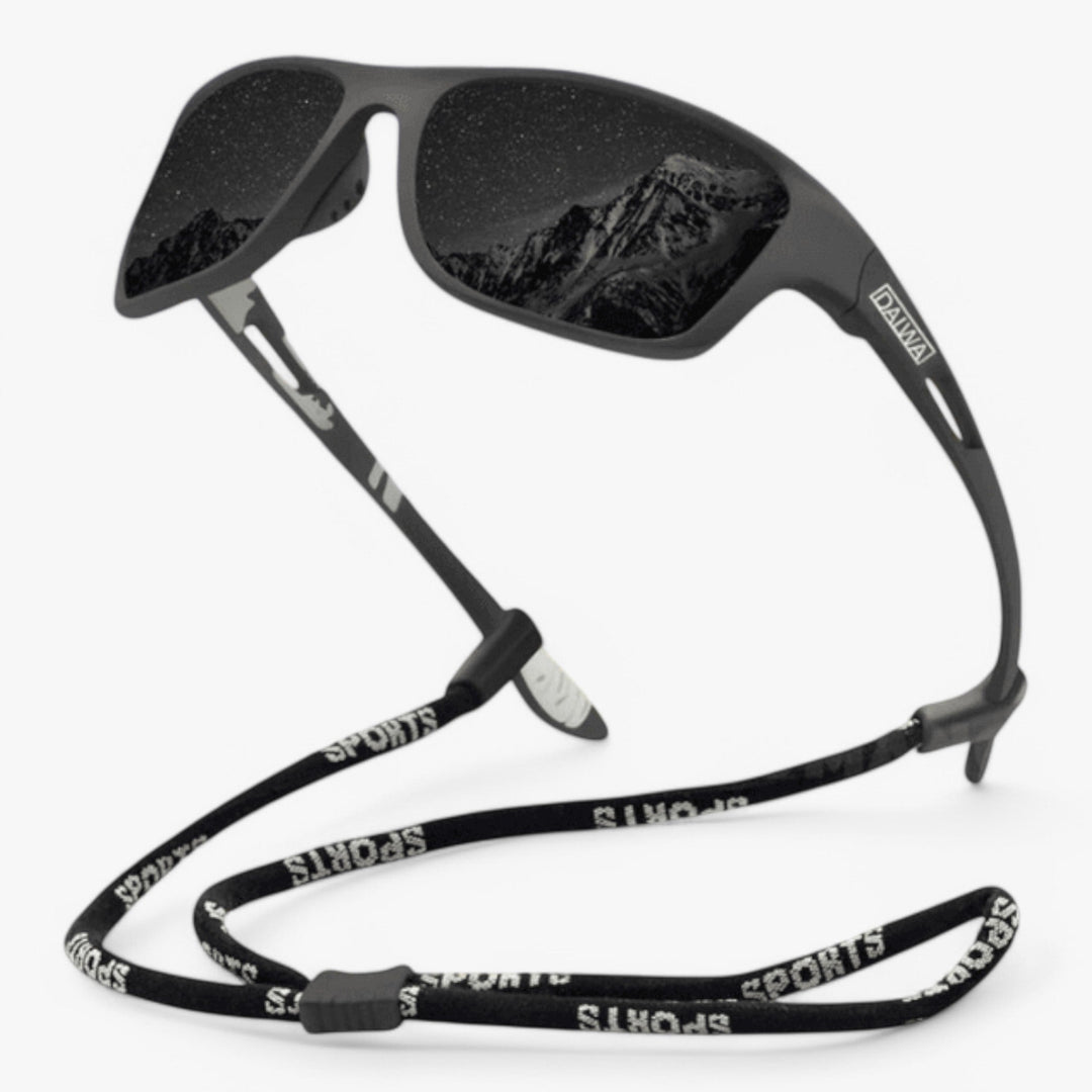 Durable unisex polarized sports sunglasses with UV protection. Ideal scratch-resistant eyewear for running & cycling.