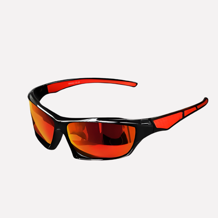 Unisex polarized UV400 sport sunglasses for glare reduction & UV protection. Ideal outdoor active eyewear.