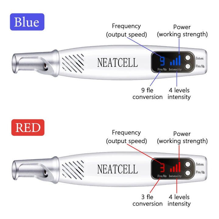 Advanced skin corrector laser pen for targeted mole, freckle & dark spot removal.