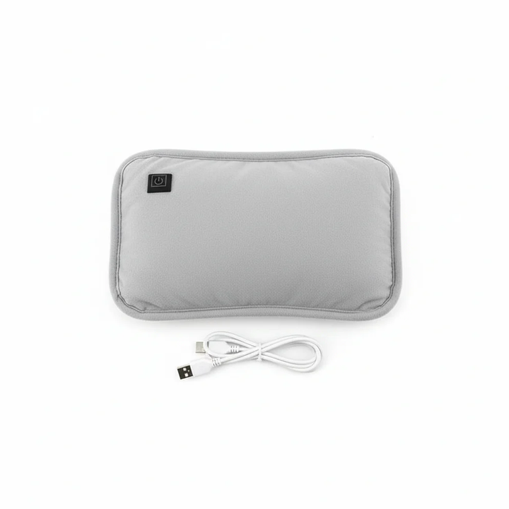 Unisex rechargeable heat therapy pad for back pain & muscle relief. Adjustable warmth for soothing comfort.