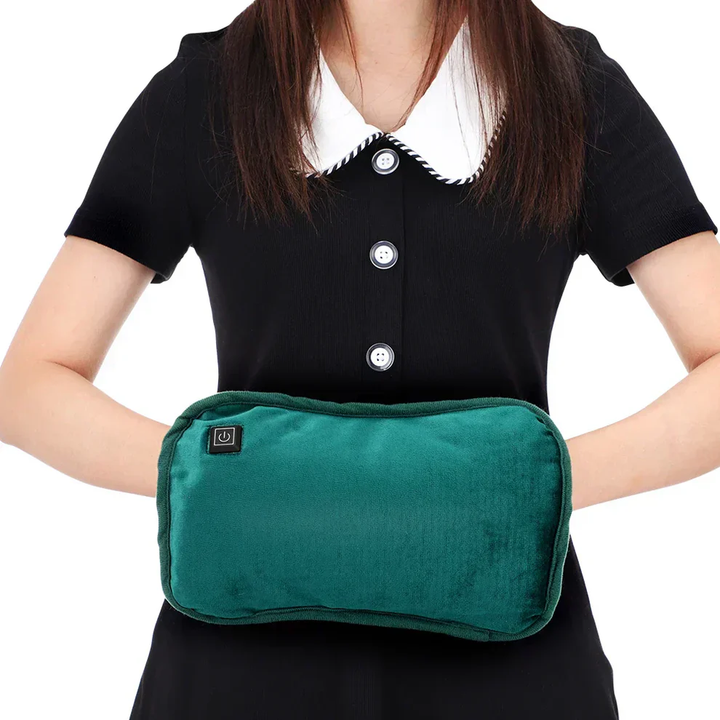 Portable USB heating pad for cramps relief, joint pain & muscle relaxation. Graphene technology.