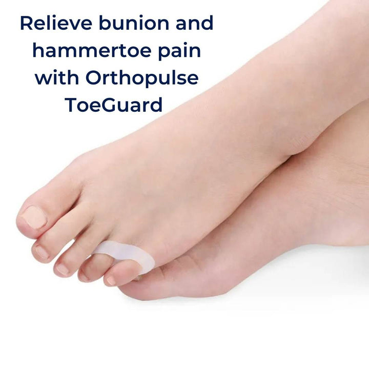 Essential foot care: orthopedic toe spacers for bunion & hammertoe pain relief. Unisex design for comfort.