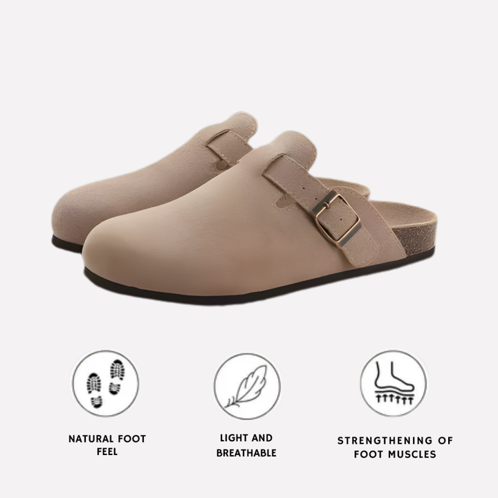 Durable unisex slip-on clogs, offering foot support & all-day comfort. Great for casual daily use indoors or out.