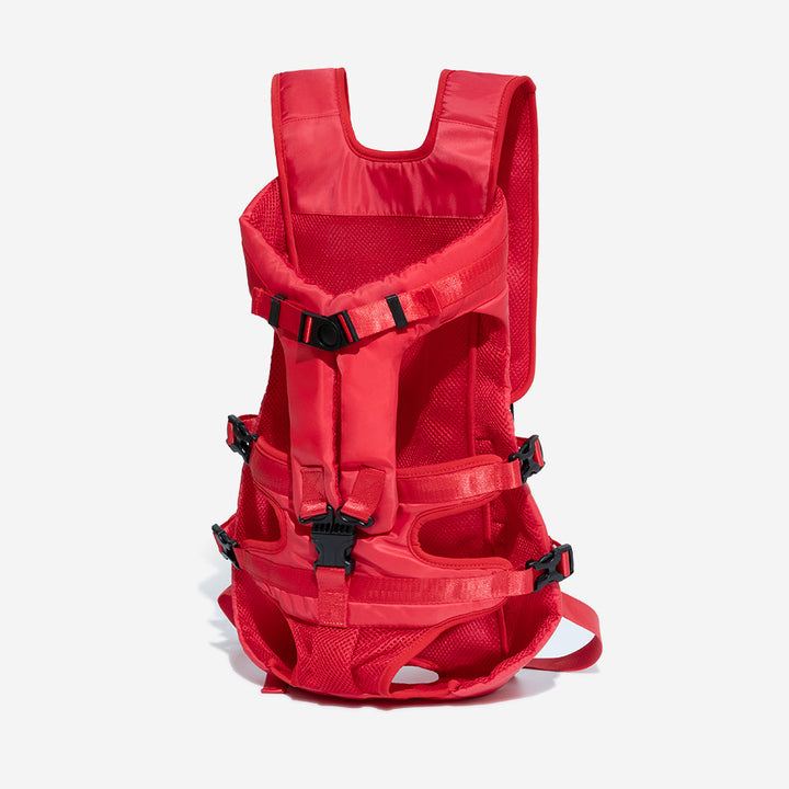 Lightweight, waterproof small dog carrier backpack. Unisex design for comfortable pet travel & outdoor adventures.