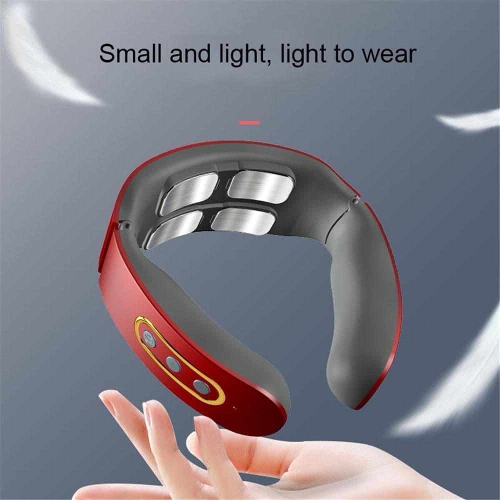 Wellness device: Smart 4D Neck & Shoulder Massager with heat for stress and muscle tension relief.