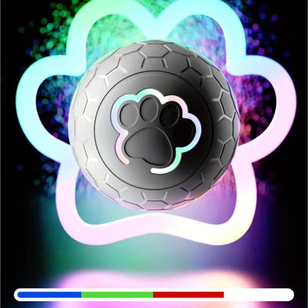 Waterproof SmartBounce dog ball, perfect for outdoor fetch and stimulating pet exercise.