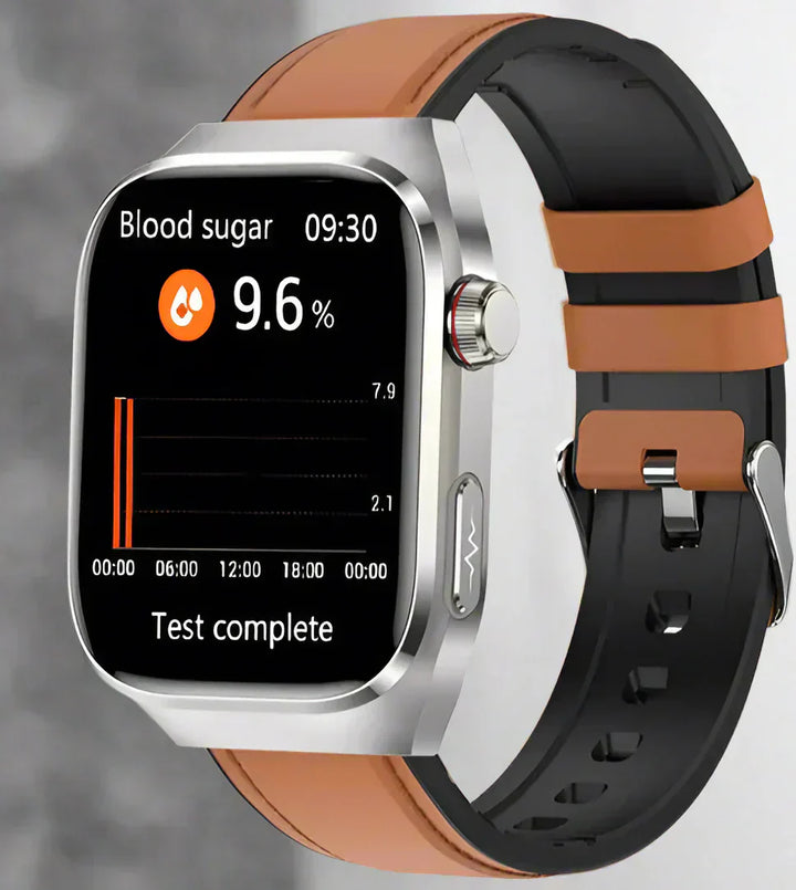 Fitness tracker smartwatch: steps, calories, and exercise monitoring. Unisex health watch.