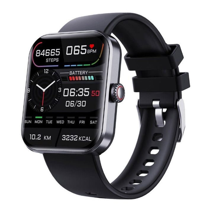 Unisex smartwatch for painless, non-invasive blood sugar monitoring & health tracking.