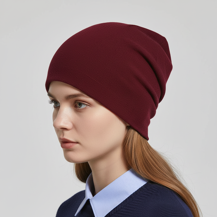Cozy unisex slouchy beanie, one size, perfect for winter warmth, casual style & fall accessories.