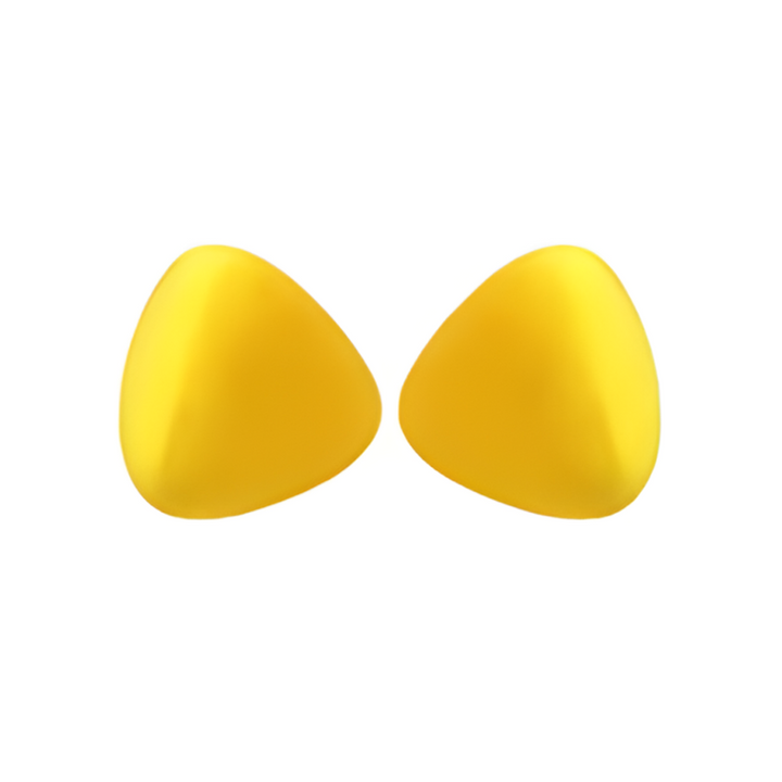 Unisex soundproof silicone earplugs for comfortable sleep, travel & study noise reduction.