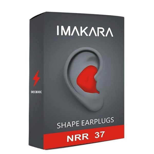 Premium unisex silicone earplugs for ultimate soundproofing, perfect for sleep, study & focus.