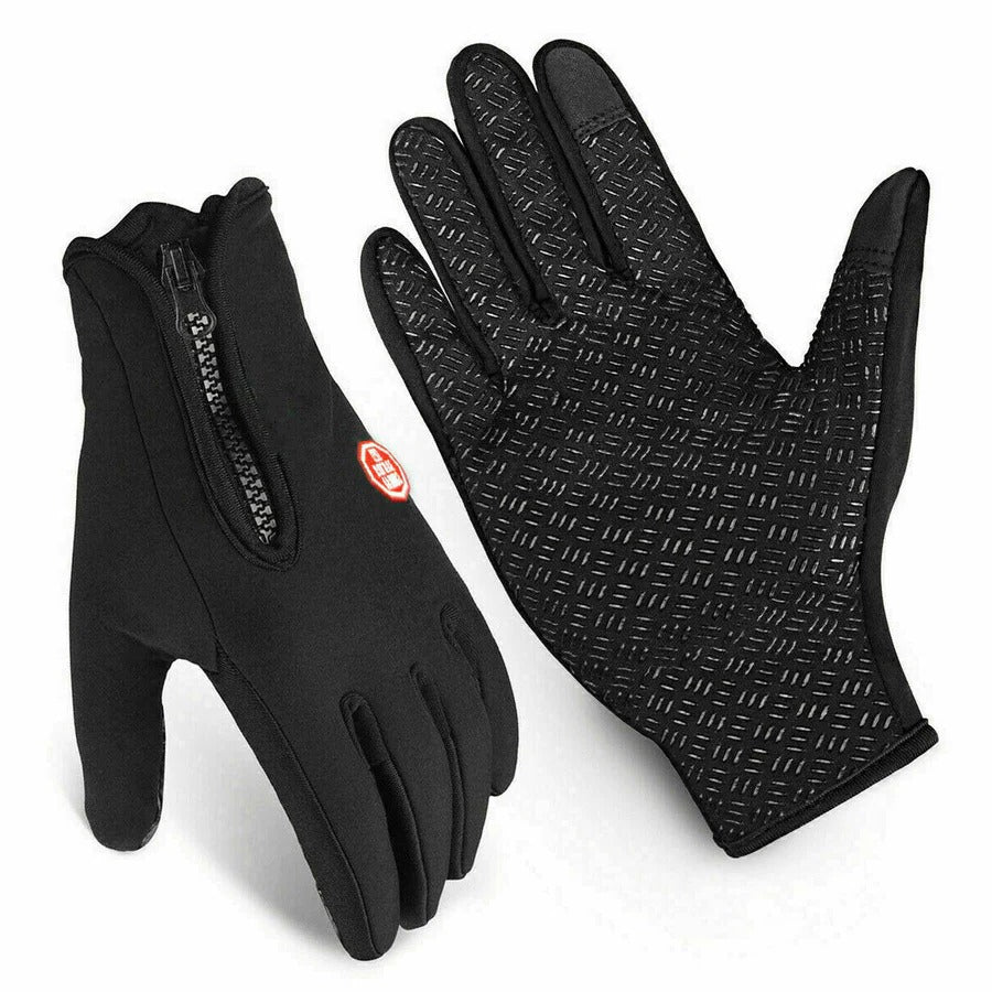 Everyday thermal touchscreen gloves for winter, windproof & water resistant for chilly outdoor days.