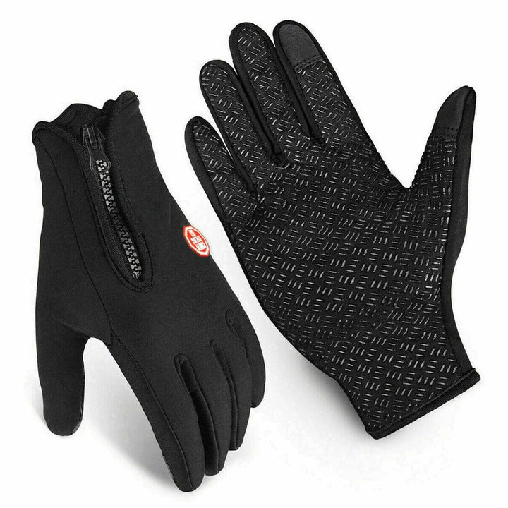 Everyday thermal touchscreen gloves for winter, windproof & water resistant for chilly outdoor days.
