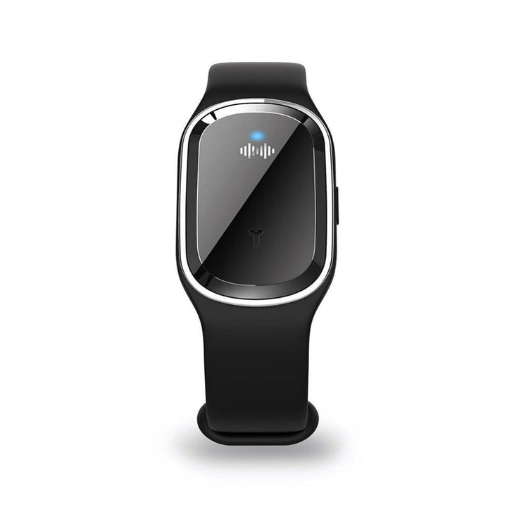 Discreet ultrasonic mosquito repellent bracelet, offers silent, family-safe bug protection for daily wear.