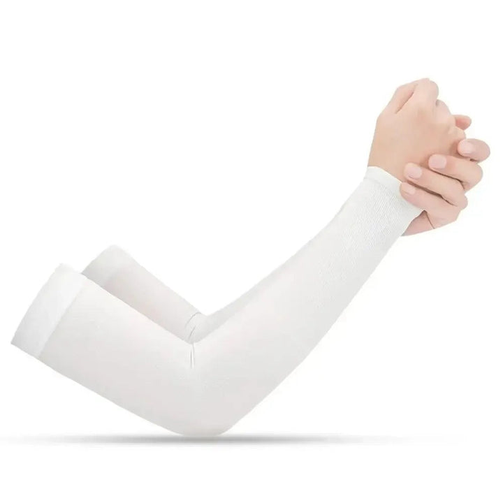 Unisex UV protection arm sleeves for sun safety during outdoor activities.