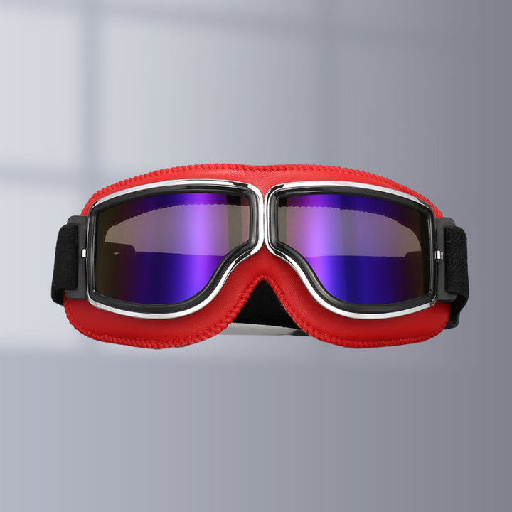 Iconic vintage motorcycle goggles, timeless design for classic bike riders. Retro eyewear & adventure gear.