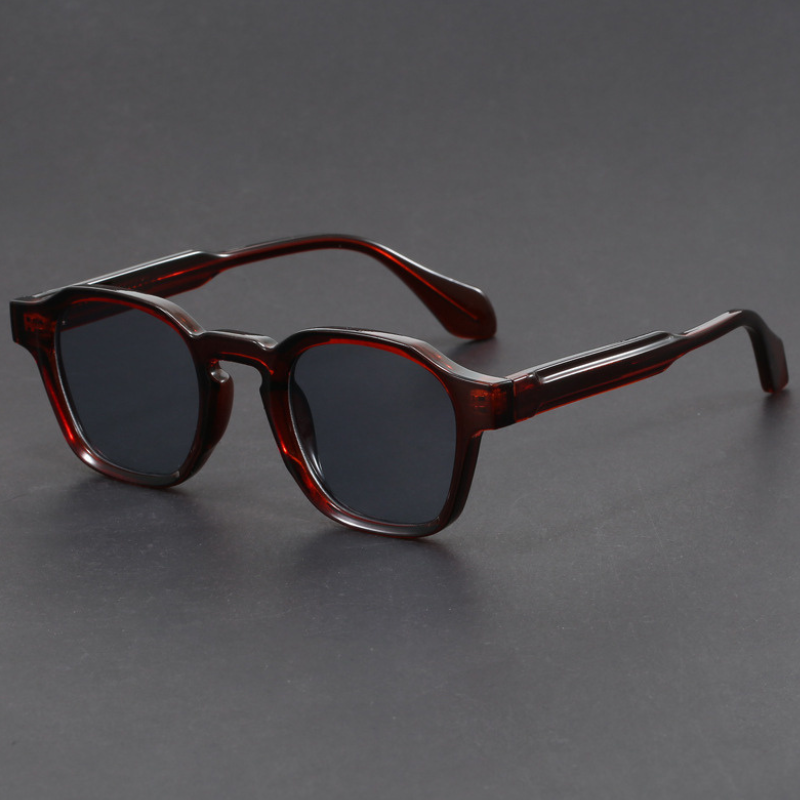Must-have unisex retro square sunglasses, combining style with outdoor protection