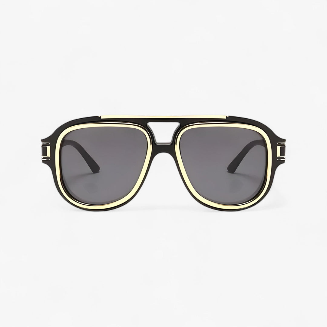 Retro eyewear: unisex vintage sunglasses featuring UV400 protection & skin-friendly design for all-day comfort.