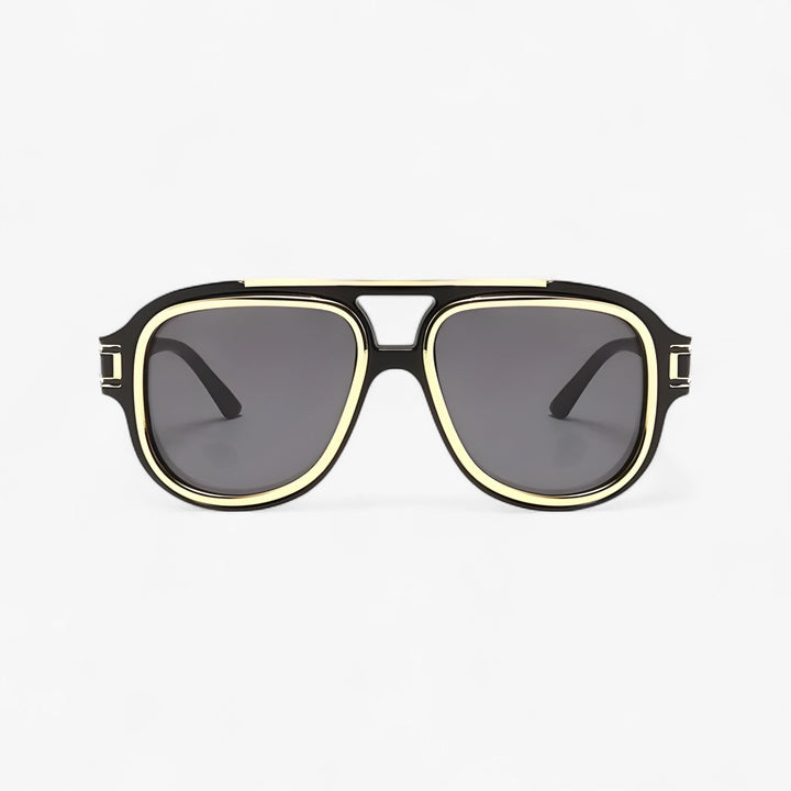 Retro eyewear: unisex vintage sunglasses featuring UV400 protection & skin-friendly design for all-day comfort.