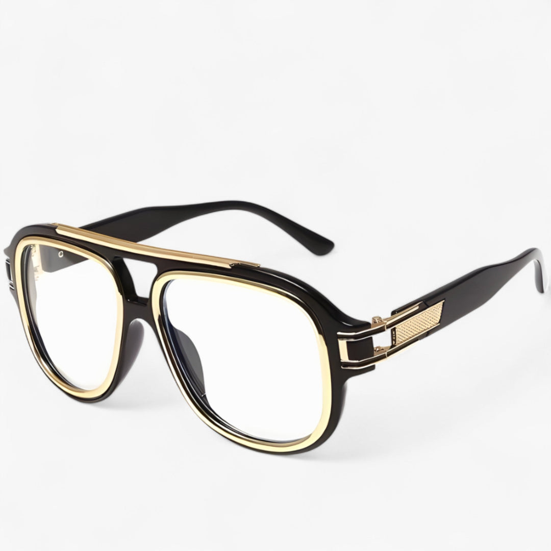 Elegant unisex vintage sunglasses, ideal for summer fashion. Features skin-friendly materials & UV400 protection.