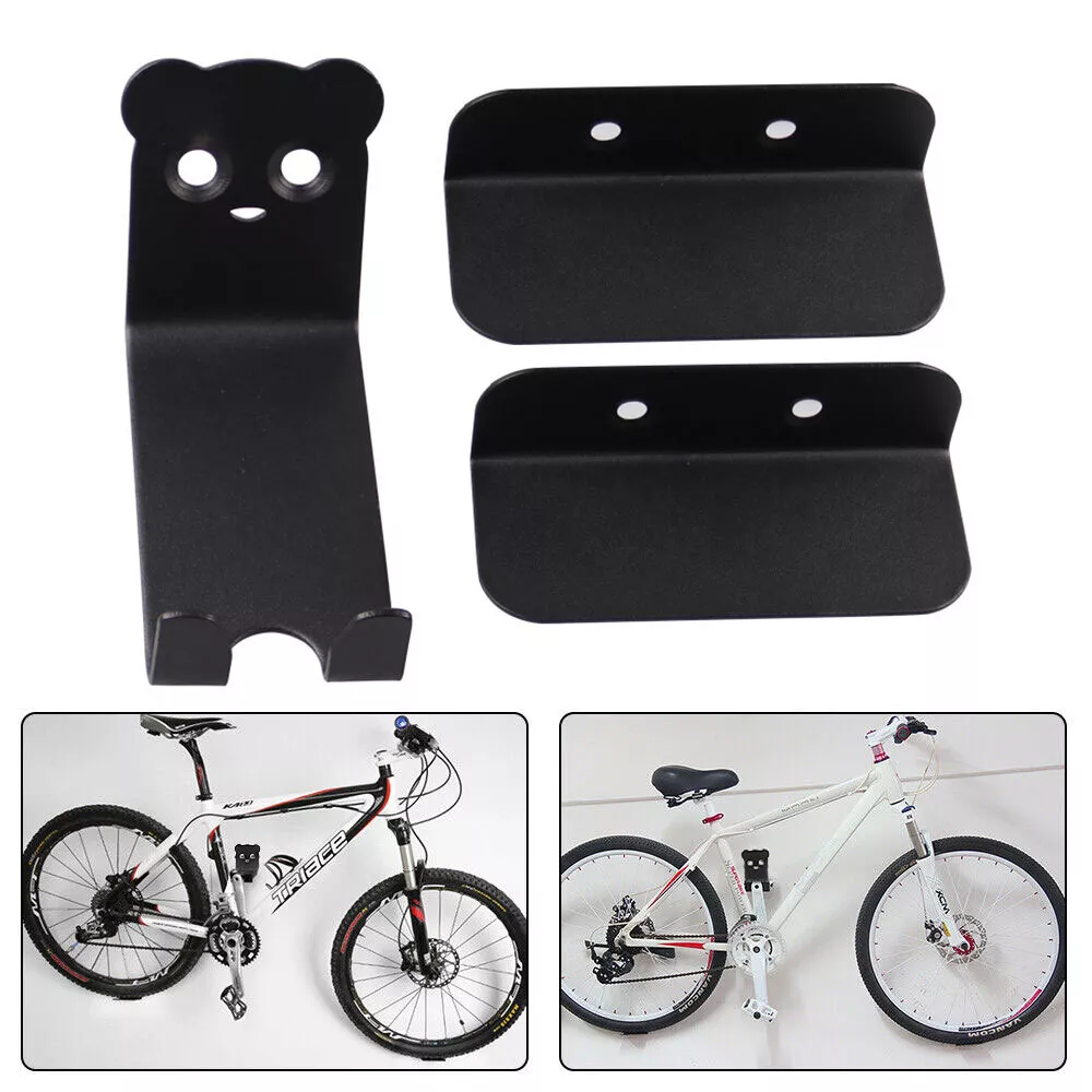 Heavy-duty carbon steel wall mount bike rack, ideal bicycle holder for cycling enthusiasts.