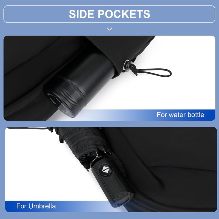 Durable water-resistant travel backpack with organized storage for all your gear.