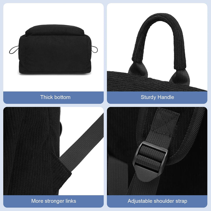 Sleek water-resistant backpack with innovative organization for tech & personal items.