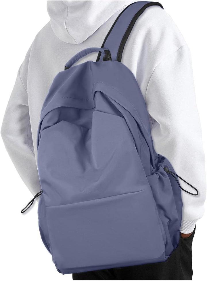 Robust water-resistant travel & laptop backpack, unisex, with excellent organization.