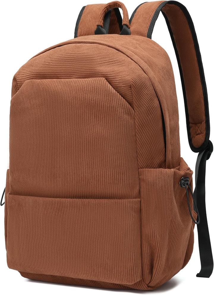 Lightweight water-resistant backpack, unisex, perfect for school, work & organized travel.