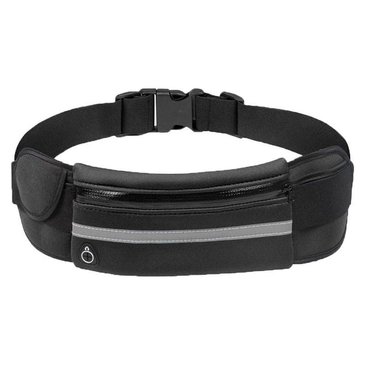Lightweight water-resistant running belt for women & men. Secure & durable athletic gear.