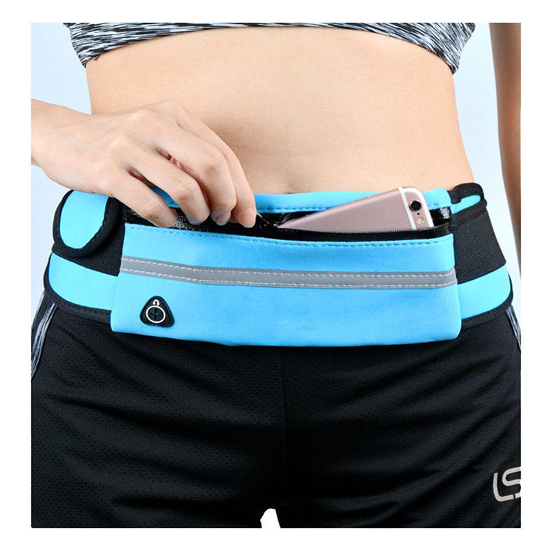 Durable water-resistant running belt for men & women. Adjustable & comfortable fit.