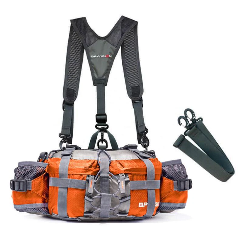Versatile waterproof crossbody bag, great for men & women exploring outdoors. Compact & secure for essentials.