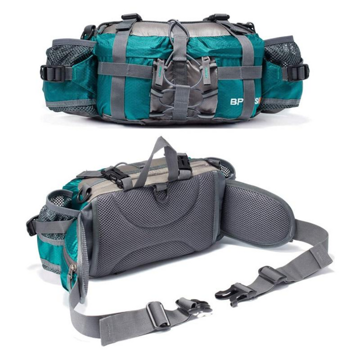Practical waterproof travel bag for passports & essentials. Wear as a crossbody or chest pack for security.