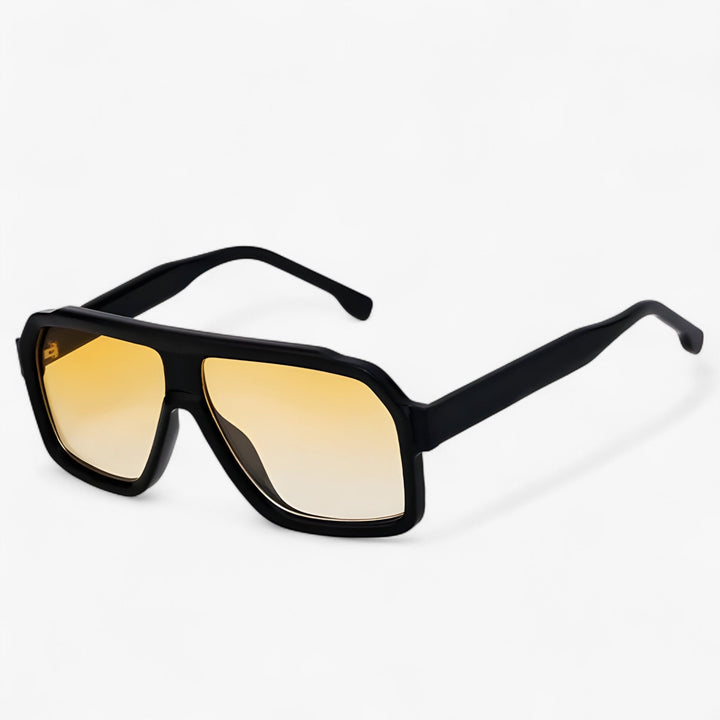 Durable windproof oversized punk sunglasses. Unisex UV400 eyewear, ideal for travel and outdoor fashion.