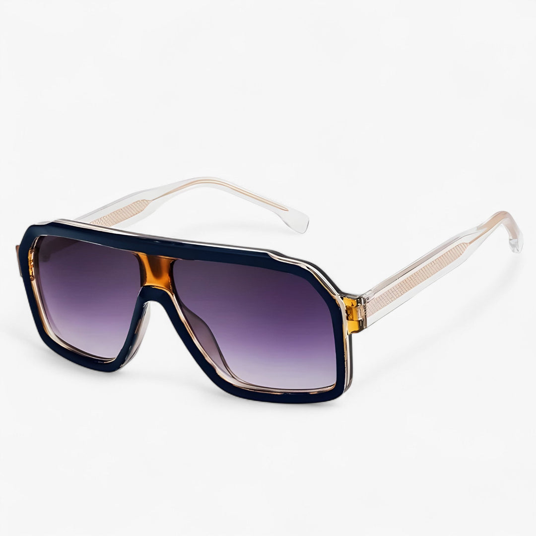 Trendy unisex windproof oversized punk sunglasses. Fashion eyewear with UV400, ideal for a statement look.