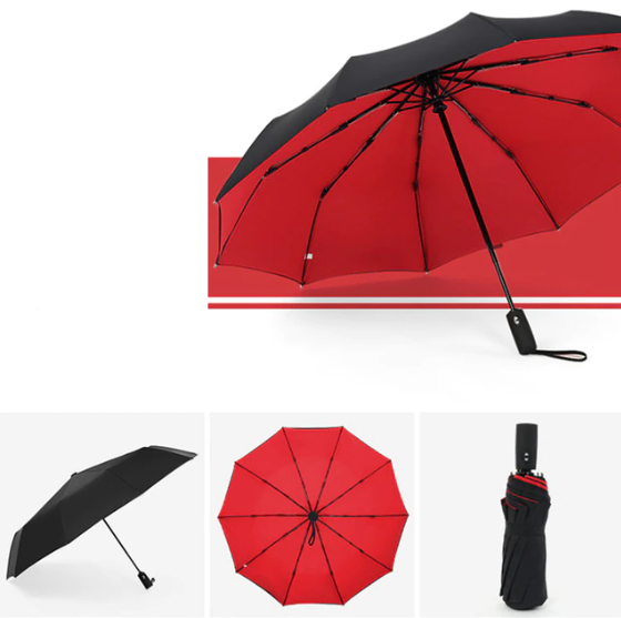 Essential outdoor accessory: a compact, durable, and windproof travel umbrella for any weather.