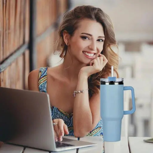 BPA-free Tritan reusable straws for insulated tumblers & water bottles. Eco-friendly replacement.