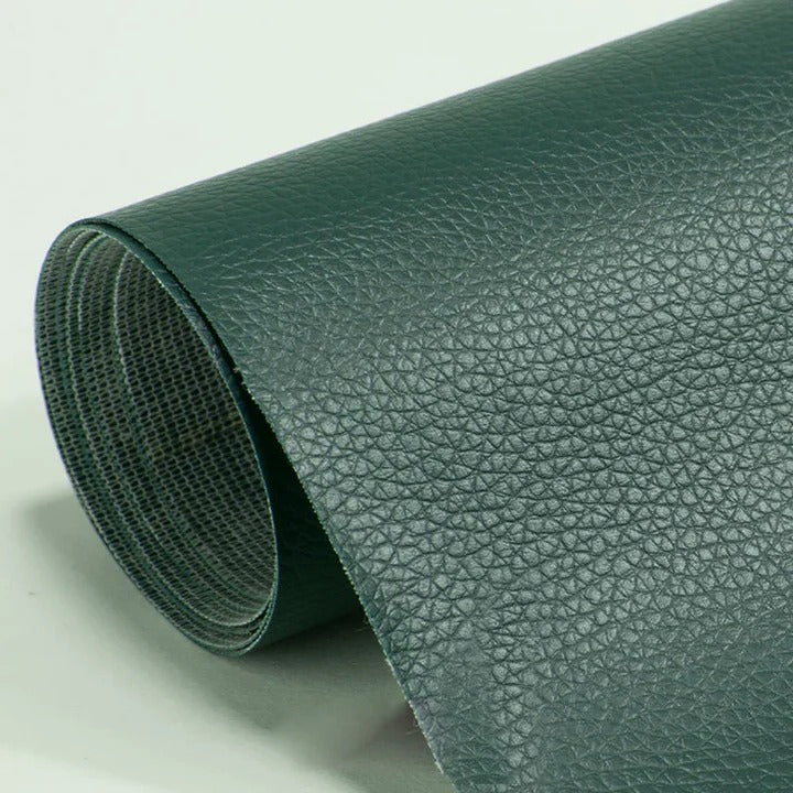 Universal self-adhesive leather repair tape for furniture. Easy DIY couch & sofa patch.