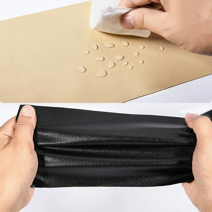Enhance home decor with self-adhesive leather repair tape. Perfect for DIY furniture restoration.