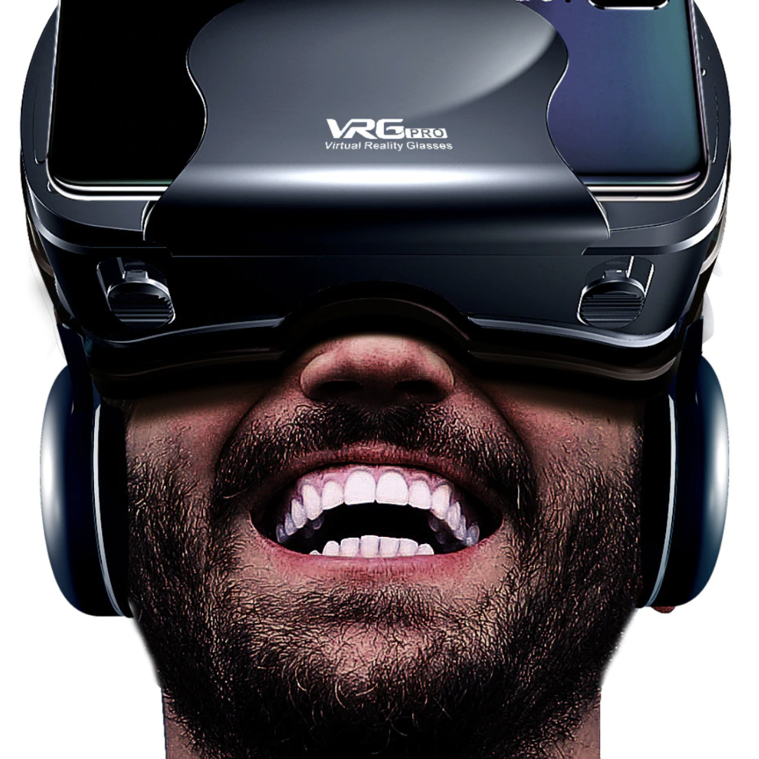 New universal VR headset for immersive mobile gaming on both iOS and Android smartphones; integrated audio.