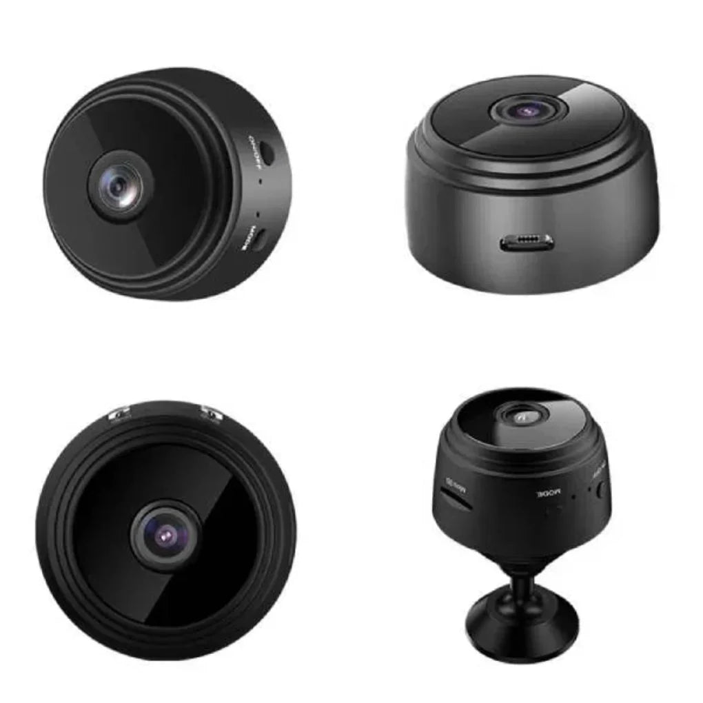 Compact wireless HD backup camera for RVs, trucks & trailers, ensuring safety.